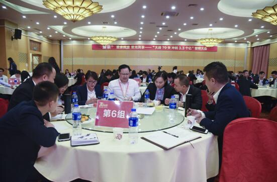 各組積極討論如何提升門店業(yè)績(二)